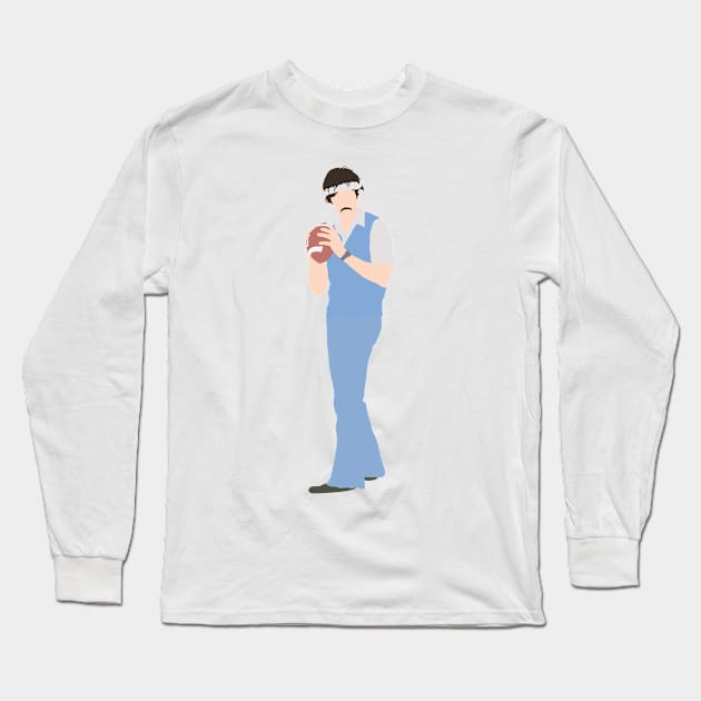 Uncle Rico football Long Sleeve T-Shirt by FutureSpaceDesigns